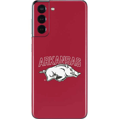 University of Arkansas-Fayetteville Razorbacks Logo Galaxy S21 5G Skin