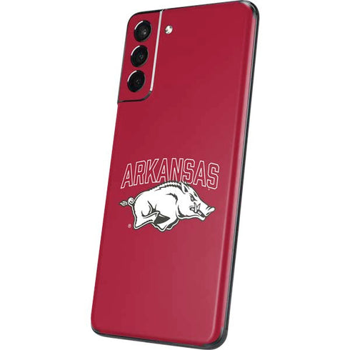 University of Arkansas-Fayetteville Razorbacks Logo Galaxy S21 5G Skin