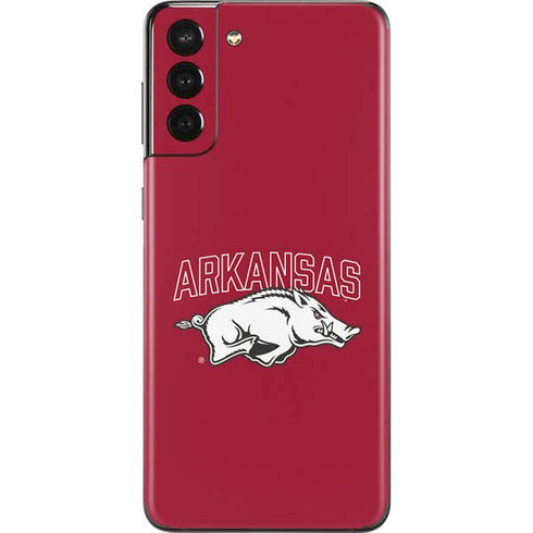 University of Arkansas-Fayetteville Razorbacks Logo Galaxy S21 Plus 5G Skin