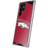 University of Arkansas-Fayetteville Razorbacks Logo Galaxy S22 Ultra Clear Case
