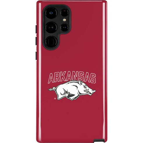 University of Arkansas-Fayetteville Razorbacks Logo Galaxy S22 Ultra Pro Case