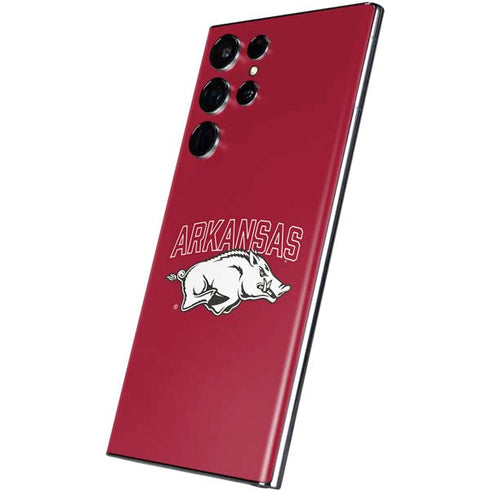 University of Arkansas-Fayetteville Razorbacks Logo Galaxy S22 Ultra Skin