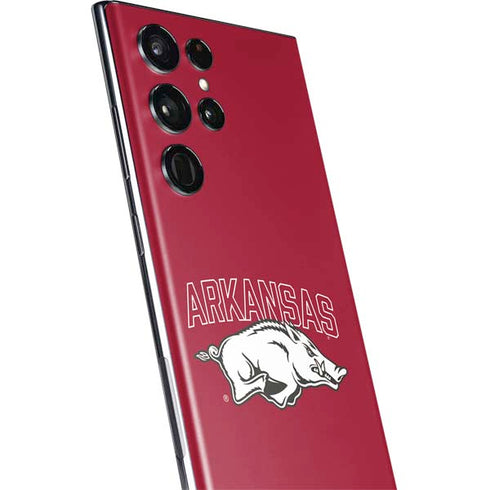 University of Arkansas-Fayetteville Razorbacks Logo Galaxy S22 Ultra Skin