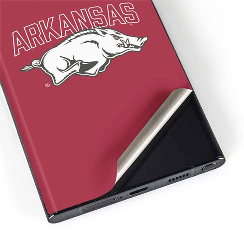 University of Arkansas-Fayetteville Razorbacks Logo Galaxy S22 Ultra Skin