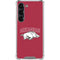 University of Arkansas-Fayetteville Razorbacks Logo Galaxy S23 Clear Case