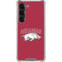 University of Arkansas-Fayetteville Razorbacks Logo Galaxy S23 Clear Case