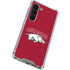 University of Arkansas-Fayetteville Razorbacks Logo Galaxy S23 Clear Case