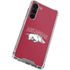 University of Arkansas-Fayetteville Razorbacks Logo Galaxy S23 FE Clear Case