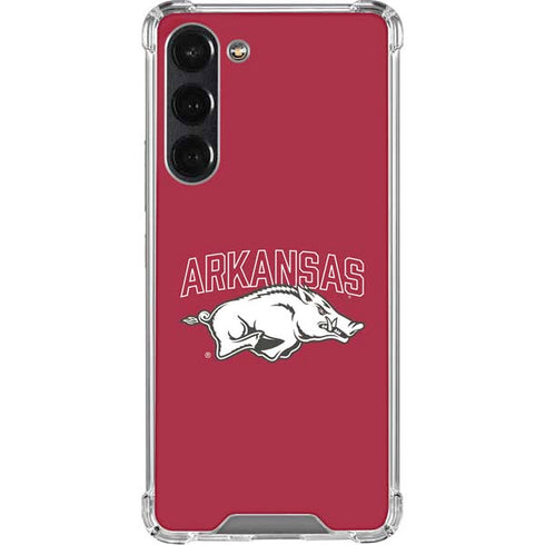 University of Arkansas-Fayetteville Razorbacks Logo Galaxy S23 Plus Clear Case