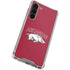 University of Arkansas-Fayetteville Razorbacks Logo Galaxy S23 Plus Clear Case