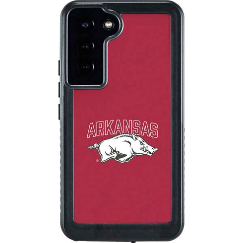 University of Arkansas-Fayetteville Razorbacks Logo Galaxy S23 Plus Waterproof Case
