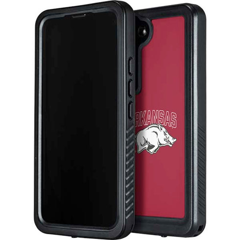 University of Arkansas-Fayetteville Razorbacks Logo Galaxy S23 Plus Waterproof Case