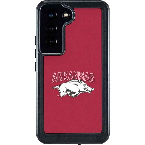University of Arkansas-Fayetteville Razorbacks Logo Galaxy S23 Waterproof Case