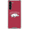 University of Arkansas-Fayetteville Razorbacks Logo Galaxy S24 FE Clear Case