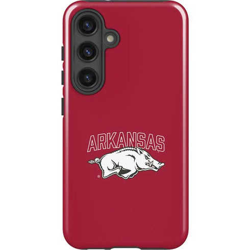 University of Arkansas-Fayetteville Razorbacks Logo Galaxy S25 Impact Case