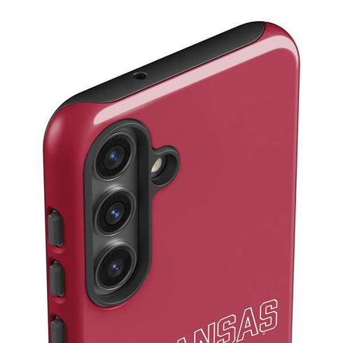 University of Arkansas-Fayetteville Razorbacks Logo Galaxy S25 Impact Case