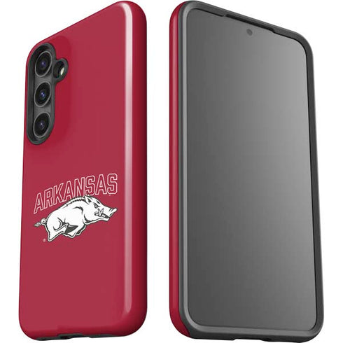University of Arkansas-Fayetteville Razorbacks Logo Galaxy S25 Impact Case
