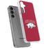 University of Arkansas-Fayetteville Razorbacks Logo Galaxy S24 Plus Clear Case