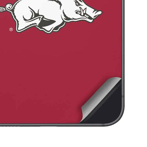 University of Arkansas-Fayetteville Razorbacks Logo Galaxy S25 Skin