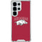 University of Arkansas-Fayetteville Razorbacks Logo Galaxy S25 Ultra Clear Case
