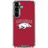 University of Arkansas-Fayetteville Razorbacks Logo Galaxy S26 Clear Case