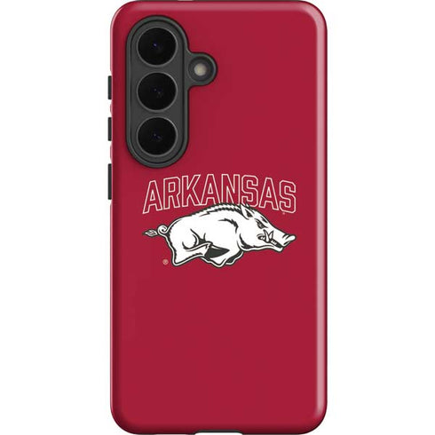 University of Arkansas-Fayetteville Razorbacks Logo Galaxy S26 Impact Case
