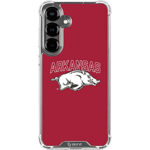 University of Arkansas-Fayetteville Razorbacks Logo Galaxy S26 Plus Clear Case