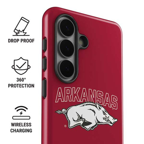 University of Arkansas-Fayetteville Razorbacks Logo Galaxy S26 Plus Impact Case