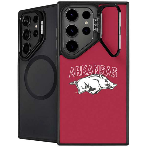 University of Arkansas-Fayetteville Razorbacks Logo Galaxy S26 Ultra Kickstand Case