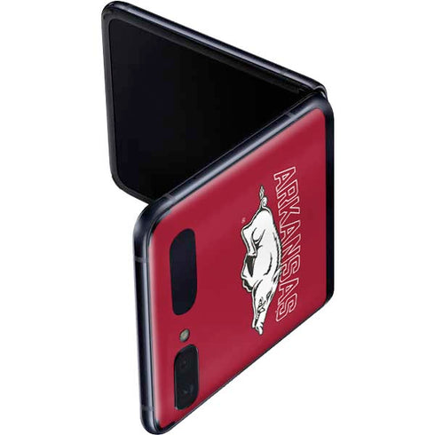 University of Arkansas-Fayetteville Razorbacks Logo Galaxy Z Flip Skin