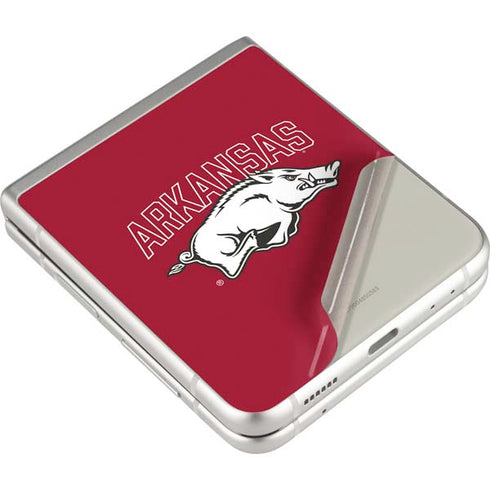 University of Arkansas-Fayetteville Razorbacks Logo Galaxy Z Flip3 5G Skin