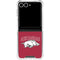 University of Arkansas-Fayetteville Razorbacks Logo Galaxy Z Flip7 Clear Case