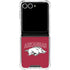 University of Arkansas-Fayetteville Razorbacks Logo Galaxy Z Flip7 Clear Case
