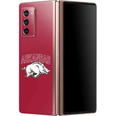 University of Arkansas-Fayetteville Razorbacks Logo Galaxy Z Fold2 5G Skin