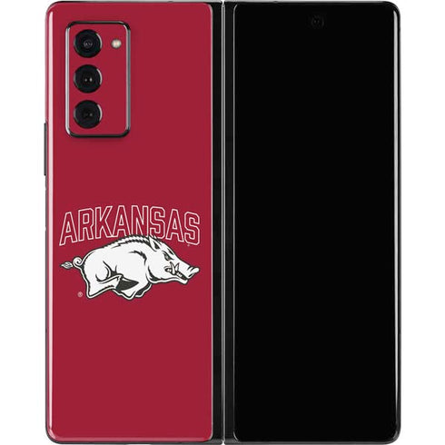 University of Arkansas-Fayetteville Razorbacks Logo Galaxy Z Fold2 5G Skin