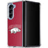 University of Arkansas-Fayetteville Razorbacks Logo Galaxy Z Fold5 5G Clear Case