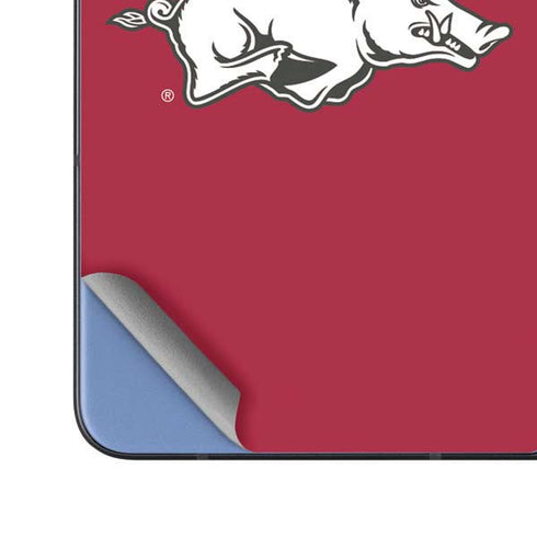 University of Arkansas-Fayetteville Razorbacks Logo Galaxy Z Fold5 5G Skin