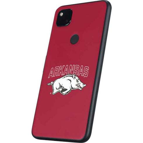 University of Arkansas-Fayetteville Razorbacks Logo Google Pixel 4a Skin