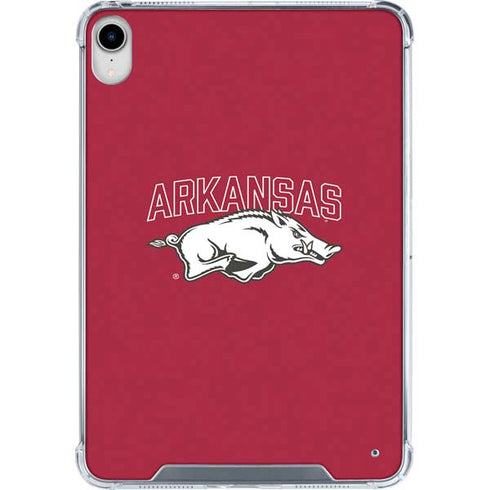 University of Arkansas-Fayetteville Razorbacks Logo iPad 11th Gen (2025) Clear Case