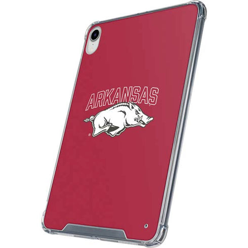 University of Arkansas-Fayetteville Razorbacks Logo iPad 11th Gen (2025) Clear Case