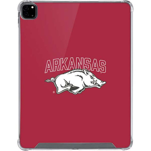 University of Arkansas-Fayetteville Razorbacks Logo iPad Pro 12.9in (2020) Clear Case