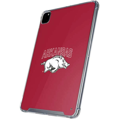 University of Arkansas-Fayetteville Razorbacks Logo iPad Pro 12.9in (2020) Clear Case
