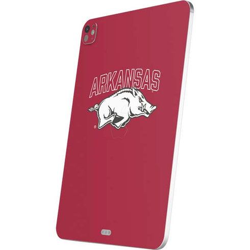 University of Arkansas-Fayetteville Razorbacks Logo iPad Pro 13in M4 (2024) Skin