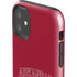 University of Arkansas-Fayetteville Razorbacks Logo iPhone 11 Impact Case