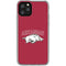 University of Arkansas-Fayetteville Razorbacks Logo iPhone 11 Pro Clear Case