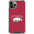 University of Arkansas-Fayetteville Razorbacks Logo iPhone 11 Pro Max Clear Case