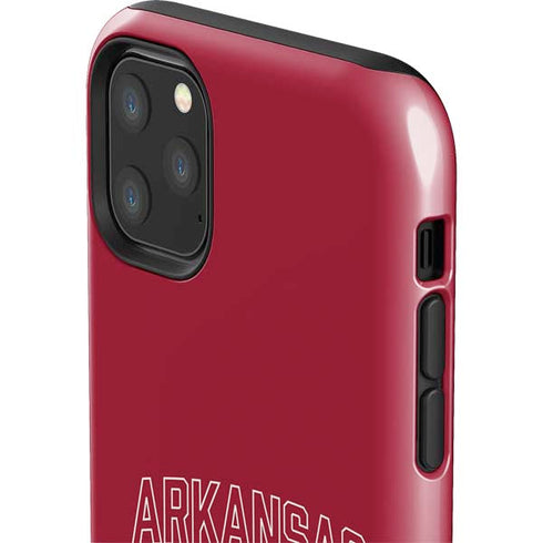 University of Arkansas-Fayetteville Razorbacks Logo iPhone 11 Pro Max Impact Case