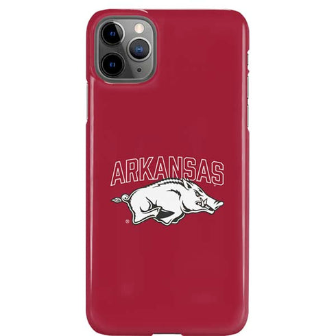 University of Arkansas-Fayetteville Razorbacks Logo iPhone 11 Pro Max Lite Case