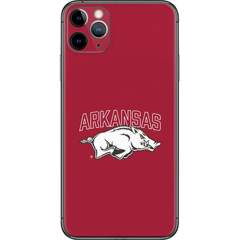 University of Arkansas-Fayetteville Razorbacks Logo iPhone 11 Pro Max Skin