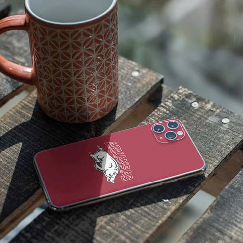 University of Arkansas-Fayetteville Razorbacks Logo iPhone 11 Pro Max Skin